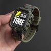 Чехол + Ремешок для Apple Watch Ultra 3/2 49 мм 46 44 45 мм Силиконовый Ремешок Водонепроницаемый Сплав Покрытие Браслет для IWatch series 11 10 9 8 7