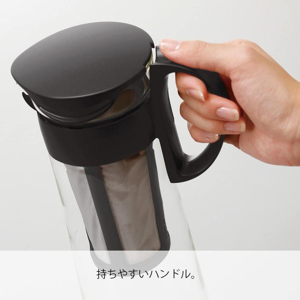 Hario Cold Brew Coffee Pot Black 1000ml Made In Japan MCPN-14-B