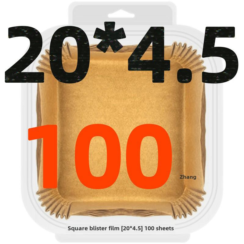 50 специальных бумажных формочек для выпечки тортов и фритюрницы