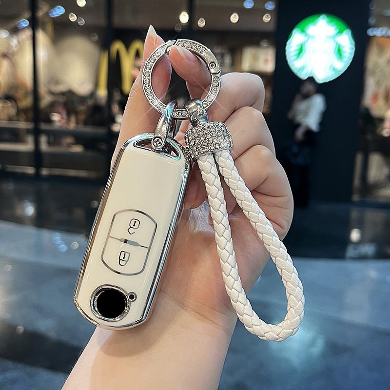 TPU Car Remote Key Case Cover Protect Shell Bag For Mazda 2 3 6 Atenza Axela Demio Alexa CX5 CX-3 CX7 CX-9 CX-30 CX-4 Mx5 Mx30