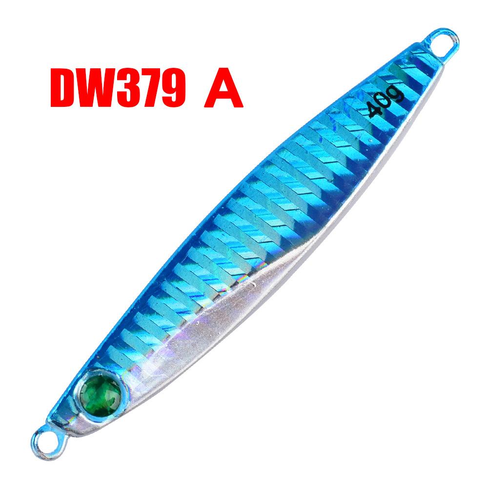 Lure Colorful Prismatic Bait Biomimetic Hard Bait 5 Color Lead Fish DW379-40G