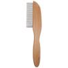Dog Grooming Comb Stainless Steel Teeth Hair Brush Wood Handle Detangle Dematting Shed Removal Indoor Outdoor Pet Care