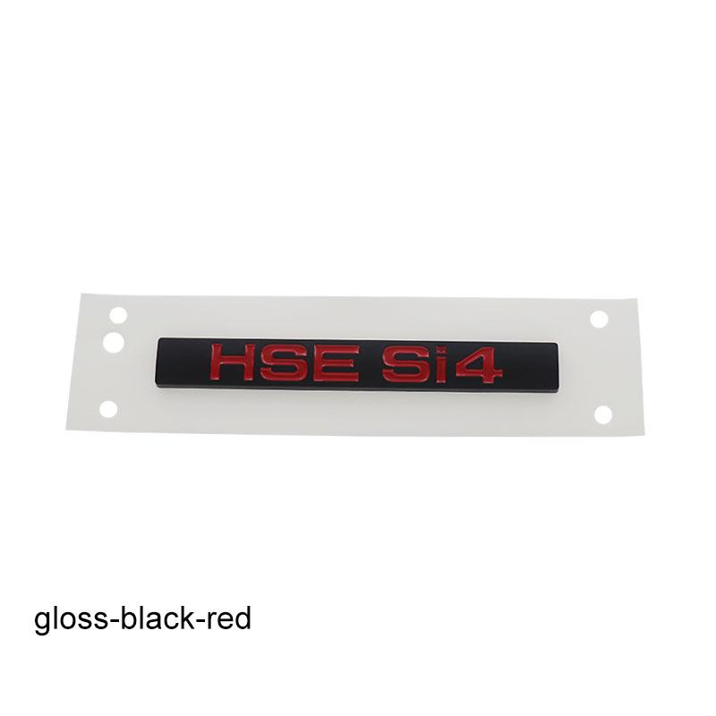 3D Премиум HSE Si4 Издание для Англии Великобритания Внедорожник Внедорожный автомобиль Капот Двигателя Крыло Багажник Задняя Наклейка Эмблема Значок Наклейка