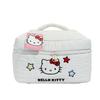 Сумка-тоут Hello Kitty Милая Кавайная Модная Универсальная Высококачественная Студенческая Удобная Нейлоновая Дорожная Сумка для Хранения Женские сумки Белый Синий Розовый 3101-1328-1