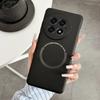 Для OnePlus 13 Чехол Противоударный PU кожа+TPU Чехол Совместимый с MagSafe