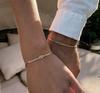 Custom Stainless Steel PVD Women Square Snake Necklace Chain Love 14k Gold Knot Bracelets for Men
