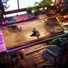 G-greedfall 2 Коврик для мыши RGB Игровой коврик для мыши Настольный коврик HD Геймерский Большой светодиодный свет XXL Коврики для мыши