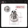 Automotive Parts Oil Pan Drain Plug Stainless Steel Self-Tapping Oil Pan Thread Repair Kit with O-Ring