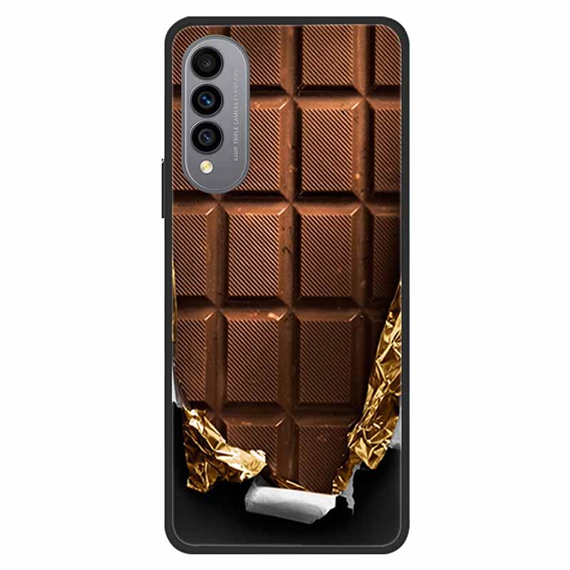 Для WIKO T50 Чехол T 50 Мягкий силикон ТПУ Задняя крышка Для Wiko T50 W-P861-01 W-P861-02 Чехол для телефона WikoT50 Черный Защитный Окрашенный