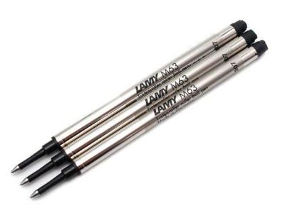 Lamy Стержень для роллера и LAMY Черный LM63BK Импортный (ЛАМИ) (для Safari, Al-Star, Studio, 2000) (Набор 3) [Подлинный продукт]