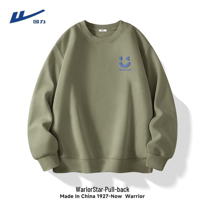 Warrior Men's Heavyweight Loose Fit Crew Neck Sweatshirt