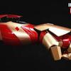 Игрушка-фигурка MK42 1/1 Носимый Наруч Рука Ладонь Железного Человека со Светодиодной Подсветкой Хэллоуин Вечеринка Карнавал Реквизит Костюмы для Косплея Коллекция