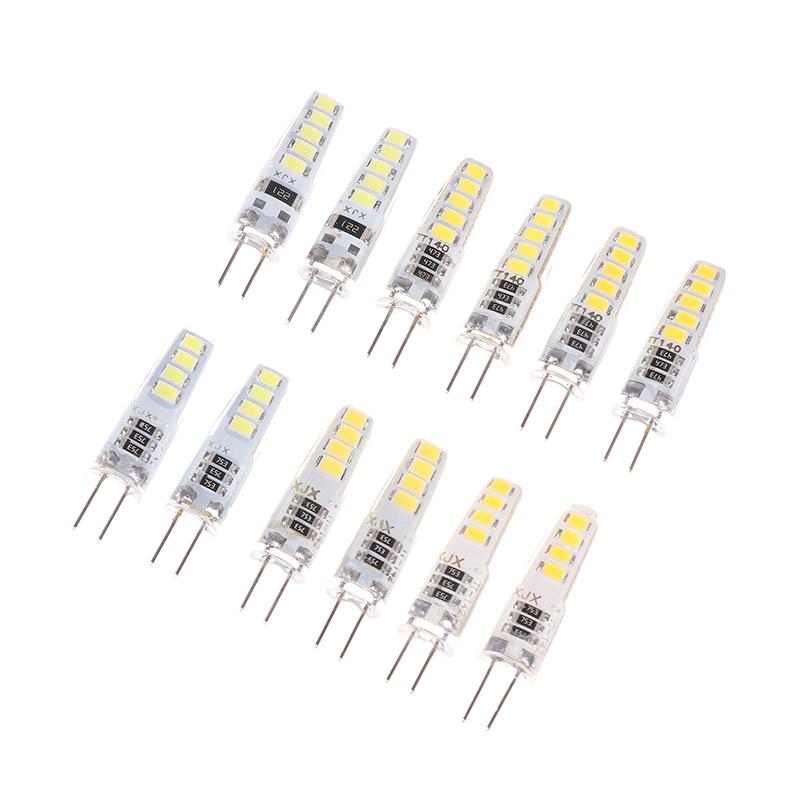 2 шт. светодиодная лампа G4 2 Вт, переменный ток 220 В, 2835 Smd 8/10 светодиодов, теплый/холодный белый/нейтральный свет, угол поворота 360 градусов, люстра, замена галогенной лампы