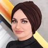 Plain Muslim Hijabs Women Hijab Islamic Muslim Hijab Instant Turban