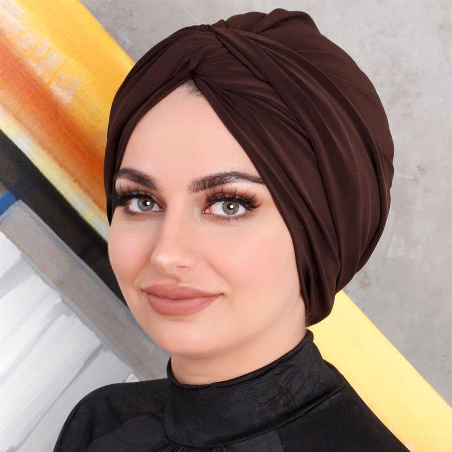Plain Muslim Hijabs Women Hijab Islamic Muslim Hijab Instant Turban