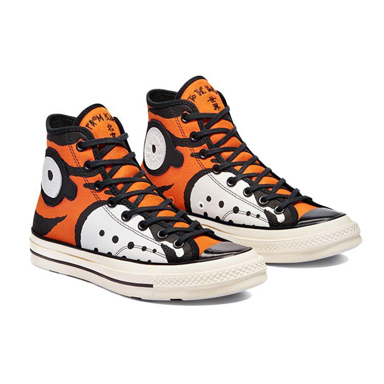 SOULGOODS x Converse Chuck 70 High Soul Tiger Унисекс Кроссовки Оранжевый Ярко-оранжевый Черный 169906C