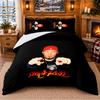Limp Bizkit Pattern Bedding 3Pcs Set Bed Sheet And Pillowcases For Indoor Bedroom
