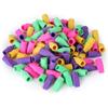 100pcs/set Pencil Top Erasers, Eraser Caps Tops, Topper Erasers