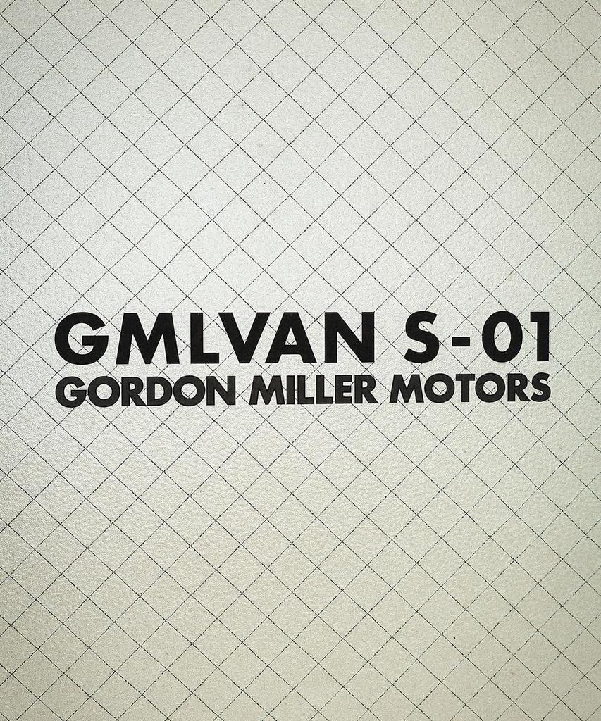 GORDON MILLER вырезанный стикер черный 1765494 280×52 S-01