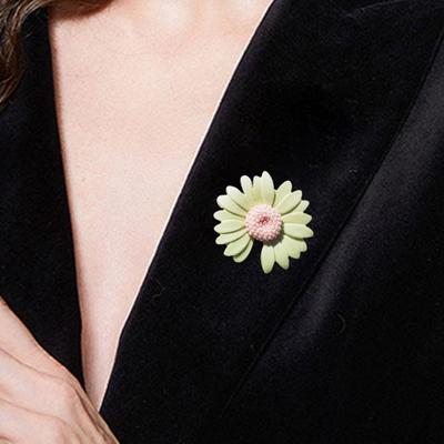 Брошь-булавка Chrysanthemum Gap в японском стиле унисекс мультяшная цветочная парная брошь декор для одежды