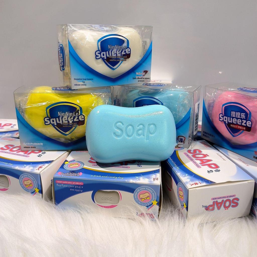 Squishy Soap Squeeze Toy - Soft, Wet, Slow Rebound, and Fun!