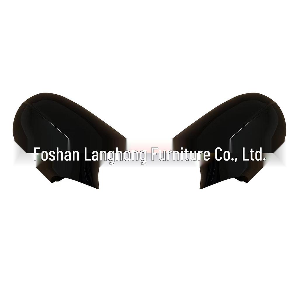 Gloss Black Bull Horn Rearview Mirror Covers for BMW 1 & 3 Series (E81/E87/E90/E91/E92/E93)
