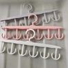 6 крючков для хранения женских вешалок для бюстгальтеров, вешалка для одежды, аксессуары для домашнего гардероба, органайзер для шарфов, мужская вешалка для галстуков и ремней