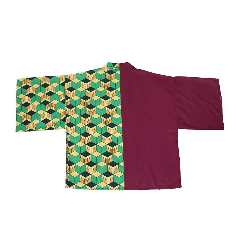 Плащ Хаори Истребитель демонов: Синобу, Тандзиро и Гию Плащ-пижама