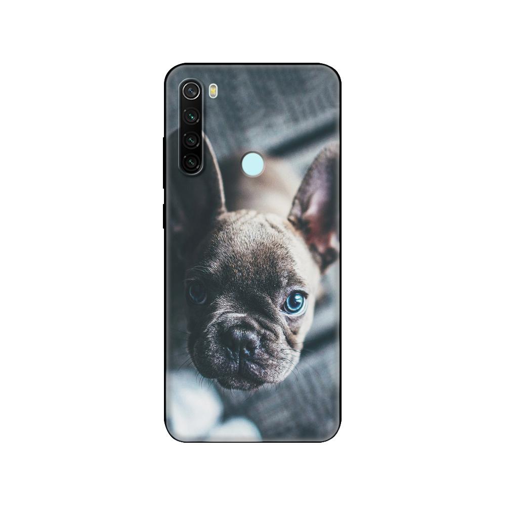 Чехол для xiaomi Redmi Note 8T, мягкий силиконовый чехол для xiaomi Redmi Note 8, чехол T Fundas для Redmi Note 8 PRO, черный чехол из ТПУ