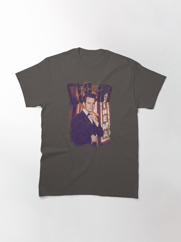 Kingsman Colin Firth Vintage Cinema Retro Style Graphic Art Classic T-Shirt