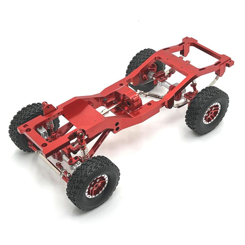 Подходит для модели MN 1/12 MN82 LC79 RC Автомобиля Запчасти Металлическое Улучшение Модифицированное Шасси