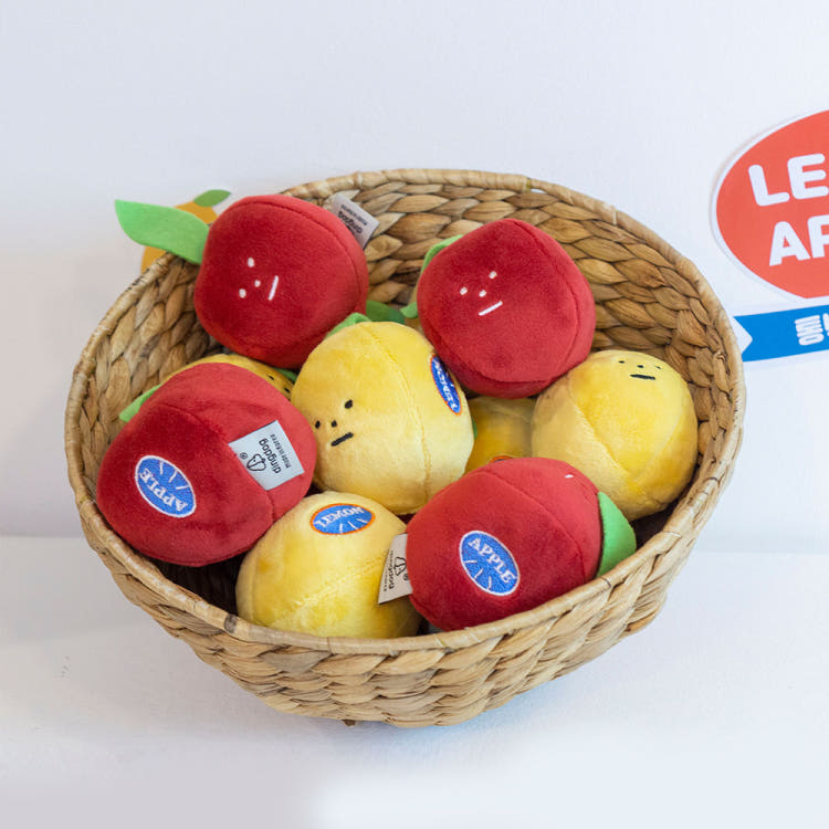 Набор Dingdok Garroots Lemon Apon - игрушка-мяч-щипчик-писк-писк