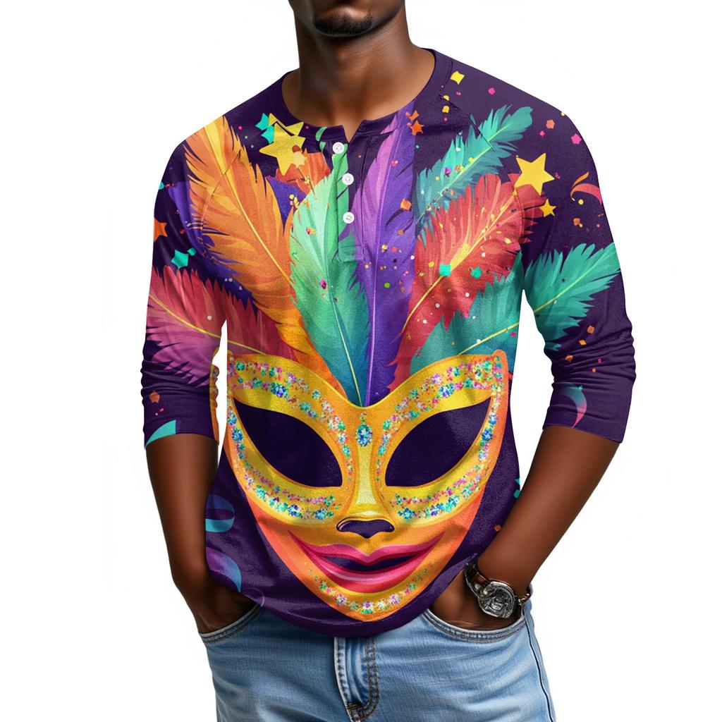 Мужской топ с рукавом реглан и рукавом три четверти