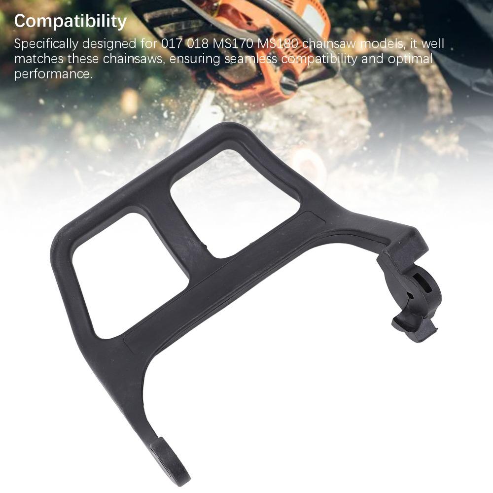 Curved Brake Handle Guard Black Chainsaw Accessory for 017 018 MS170 MS180 Chainsaw Repair