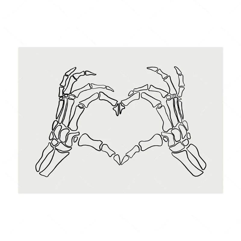 Classic Abstract Wall Art Set Halloween Bundle  Plant Lover HD Canvas Print Poster for Living Room  Bedroom Decor  Perfect for H