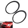 Декоративные кольца фар для Mini Cooper R50 R52 R53 2001-2006 63126917835 63126917836 Замена корпуса кольца лампы автомобиля