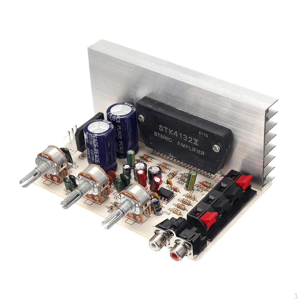DX040 2.0-канальная плата аудио стереоусилителя DC 12V