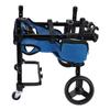 Dog Hind Leg Cart Front Universal Wheels Breathable Telescopic Adjustable Back Leg Doggy Cart For Walking with Replaceable Diaper Side Storage Bag