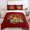 3pcs Gryffindor Crest Duvet Cover Set, 1 Duvet Cover + 2 Pillowcases (No Insert), High-Definition Print for All Seasons,Durable yy251103069