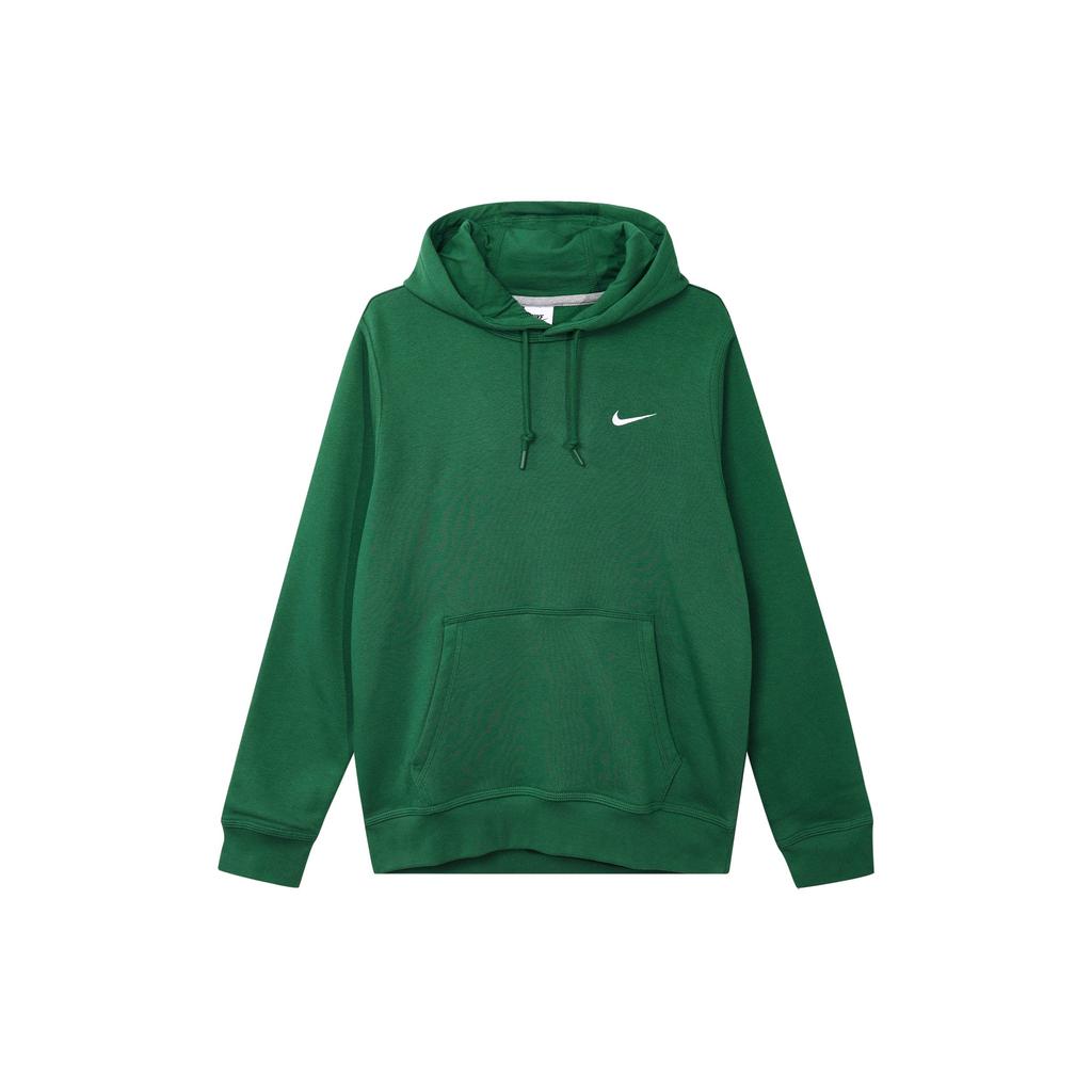 Nike Solid Color Hooded Casual Pullover Sweatshirt Men Tops Green 623453-341