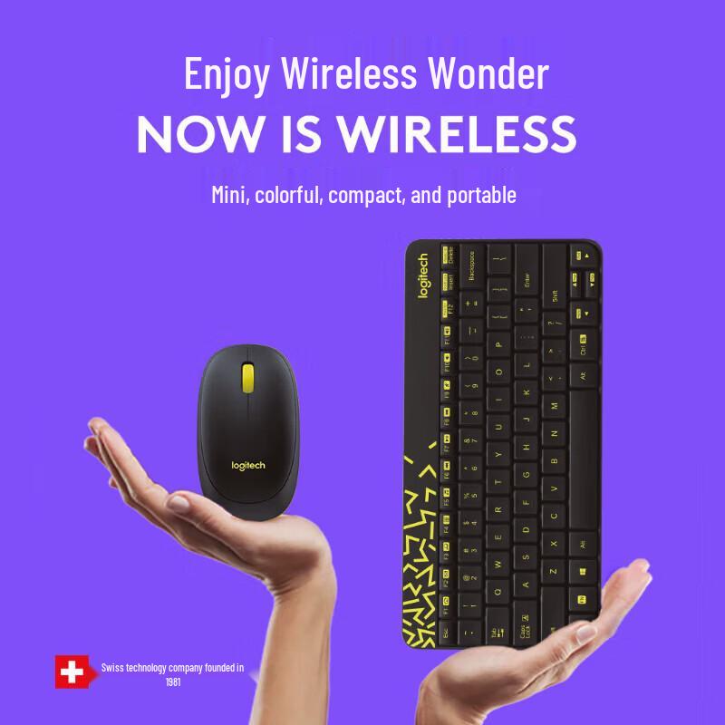 Беспроводной комплект клавиатура + мышь Logitech MK240