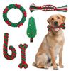 Подарок Щенок Интерактивный Кусать Жевать Игрушки для Питомцев Трость Хлопковые Веревки Узел Чистка Зубов Питомцев Игрушки для Собак