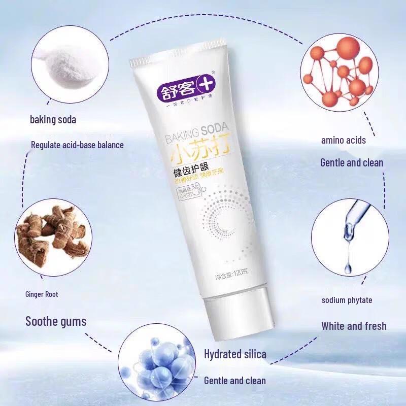 Зубная паста Shuke+ с пищевой содой