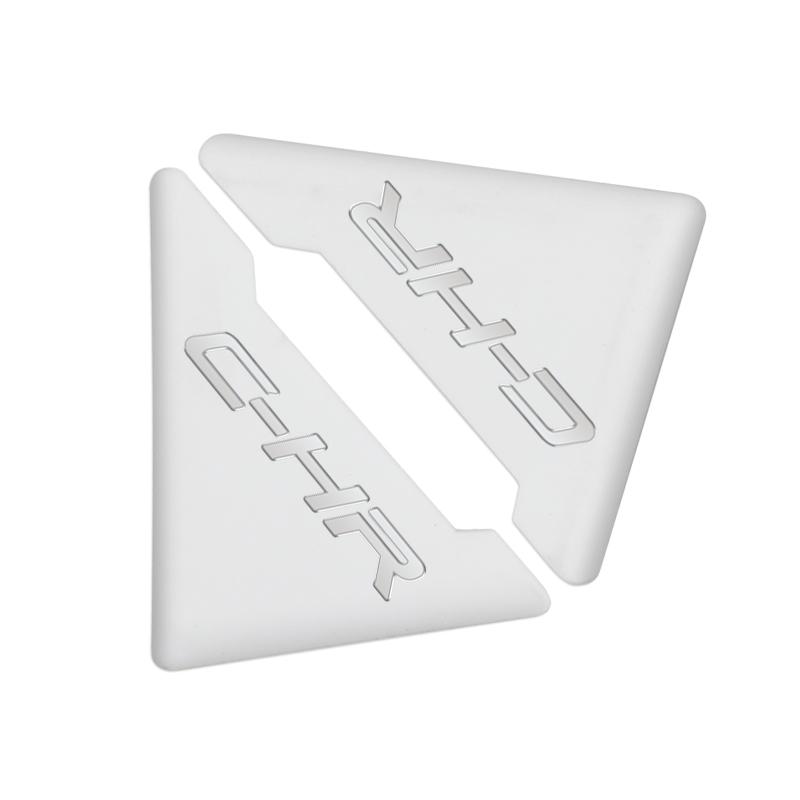 AUQ3 2PCS Silicone Car Door Corner Cover Bumper Anti-Scratch Protector for Toyota CHR C-HR Accessories Car Styling