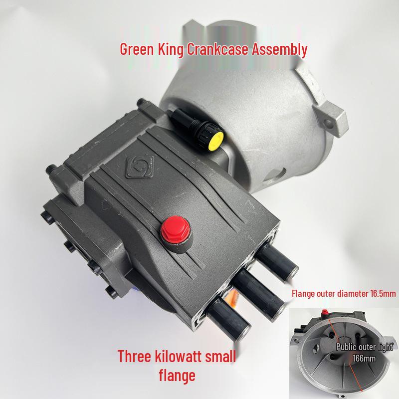 Green King 19MB High-Pressure Washer Head: 18MA Car Washer with Copper Pump Body & Regulating Valve Assembly