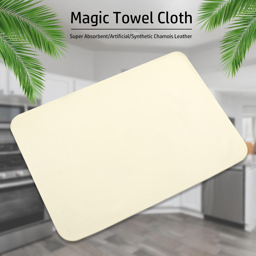 Экран Сушка волос Мойка автомобиля Искусственная Супервпитывающая Синтетическая Замшевая Ткань Волшебное Полотенце