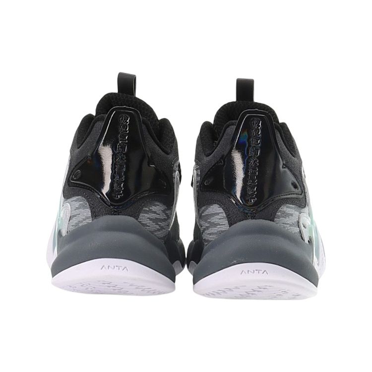 Anta Кроссовки детские Crazy Tide 2 Mid Basketball, детские кроссовки серо-синие 312031109-4