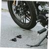 HAPINARY Motorcycle Foot Pegs Support Kit Rear Passenger Foot Rest Mount Hardware Easy Installation