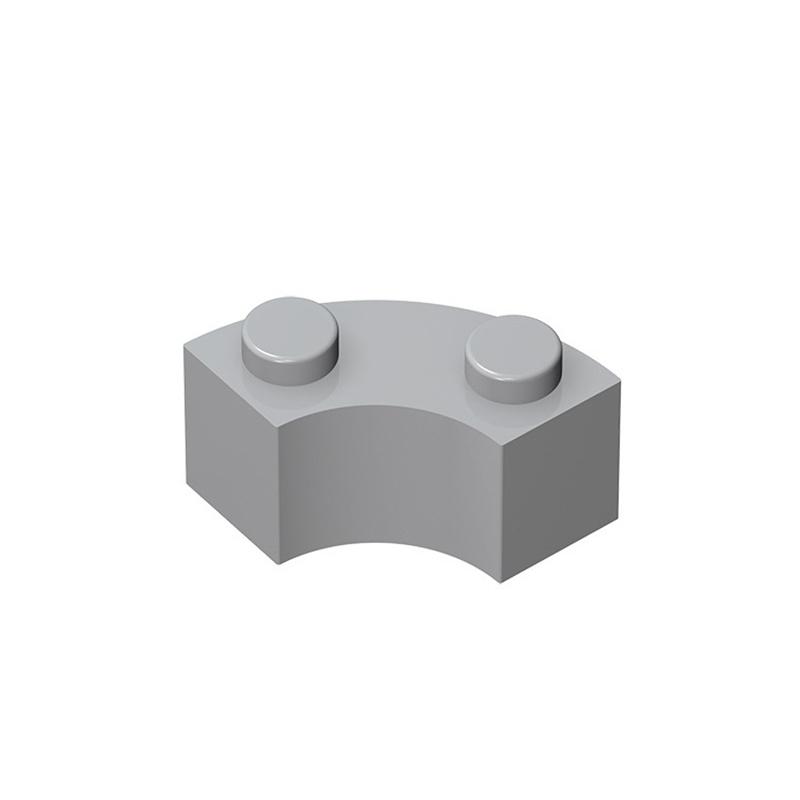 20 ШТ. Детали MOC 3063 85080 Кирпич Круглый Угол 2x2 макарони кирпичи совместимые DIY Сборка Строительные Блоки частица Ki