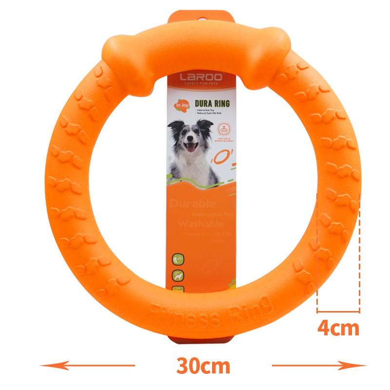 Durable Rubber Fitness Ring Dog Toy Medium Dogs - Floating Chew Teeth Cleaning Mental Stimulation